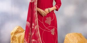 Roman Silk Kurti Set