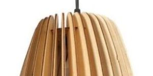 Brown Wood Hanging Lights