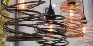 Spiral Decorative Hanging Light