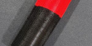 V-24 Black Red Bessel Handle Grip Cover