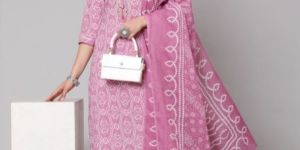 Ladies Cotton Salwar Suit With Dupatta