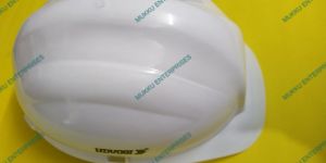 White Udyogi Safety Helmet with Ratchet