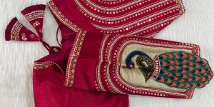 Maroon Designer Blouse