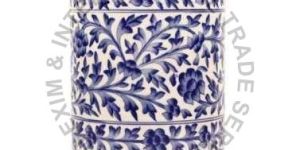 Blue Pottery Planters