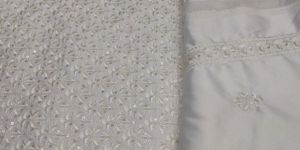 a-252 embroidered georgette fabric