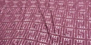 Embroidered Mens Kurta Fabric