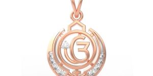 1.956 Grams Diamond Men Pendant