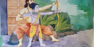Lord RAM Wall Painting
