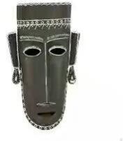 Tribal Iron Mask Wall Art