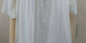 Ladies White Midi Dress