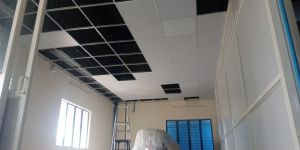 PVC Laminated Gypsum Ceiling Tiles