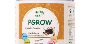 Pgrow Sugar Free Chocolate Flavor Protein Powder 200gm