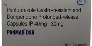 Panmad DSR Pantoprazole Gastro Resistant And Domperidone Prolonged Release Capsules