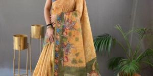 Kalamkari Saree
