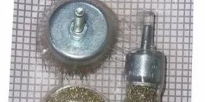 Brass Wire And Cup Brush Set