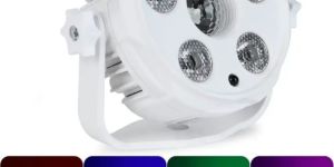 PAR LIGHT 6 LED RGB Multicoloured