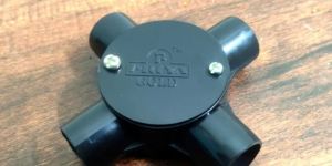 PVC Junction Box 19mm Flat