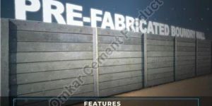 5 Feet RCC Readymade Boundary Wall