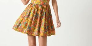Sun Kissed Splendor Ladies Short Dress