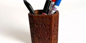 Wooden Pen Stand