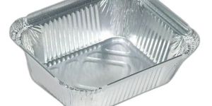 Silver Aluminum Foil Container