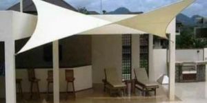 Kite Shape Tensile Structure