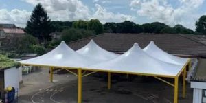 Outdoor Tensile Conical Structure