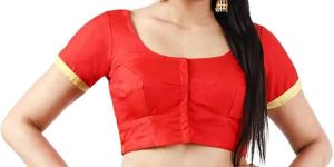 Raw Silk Blouse