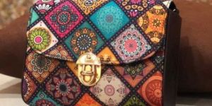 Cotton Printed Sling Bag