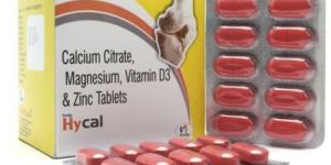 Calcium Citrate Vitamin D3 Zinc And Magnesium Tablets