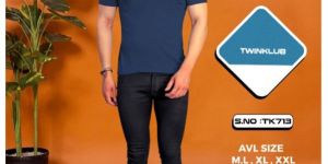 Mens Round Neck T Shirt Cut N Sew Dryfit