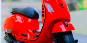 Kids Battery Operated Vespa Scooter