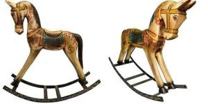 Wooden Rocking Horse