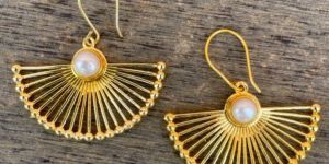 Artificial Brass Earrings