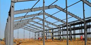 Industrial Iron Structure Canopy