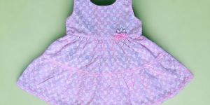 Baby Chikan Cotton Frock