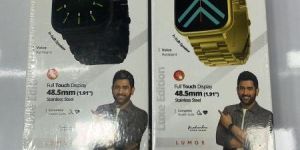 Gold Fire Boltt Lumos Smart Watch