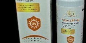 glow spf- 40 sun screen gel