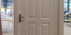 Embossed Finished Galvanized Iron Door