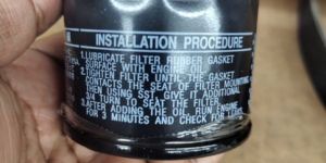 Car Oil Filter