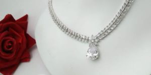 American Diamond Necklace Set