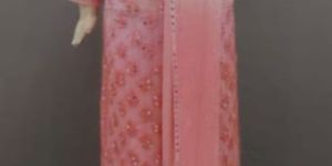 Chikankari Kurti Set with Mirror Work,sharara Kali,georgette