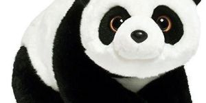 Lying Panda Soft Toy