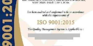 ISO Certification