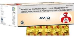 Paracetamol Bromhexine Hydrochloride Tablets