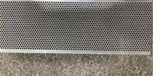 Oval Holes Perforated Sheet
