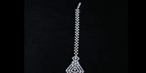 Ladies Morden Sliver Maang Tikka