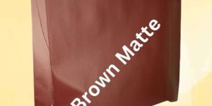 Brown Matte BOPP Box Bag