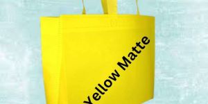 Light Yelliow Matte BOPP Box Bag