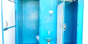 FRP Portable Western & Urinal Toilet Cabin